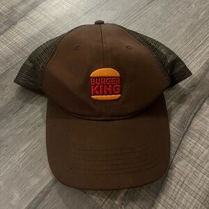 Burger King hat.